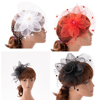 Yao Elegant Fascinator Hat Pillbox Chapéu Para Coquetel De Festa Feminina Headwear Francês Requintado Casamento