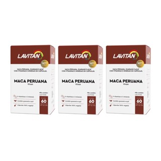 Multivitamínico Lavitan Maca Peruana 180 Cápsulas