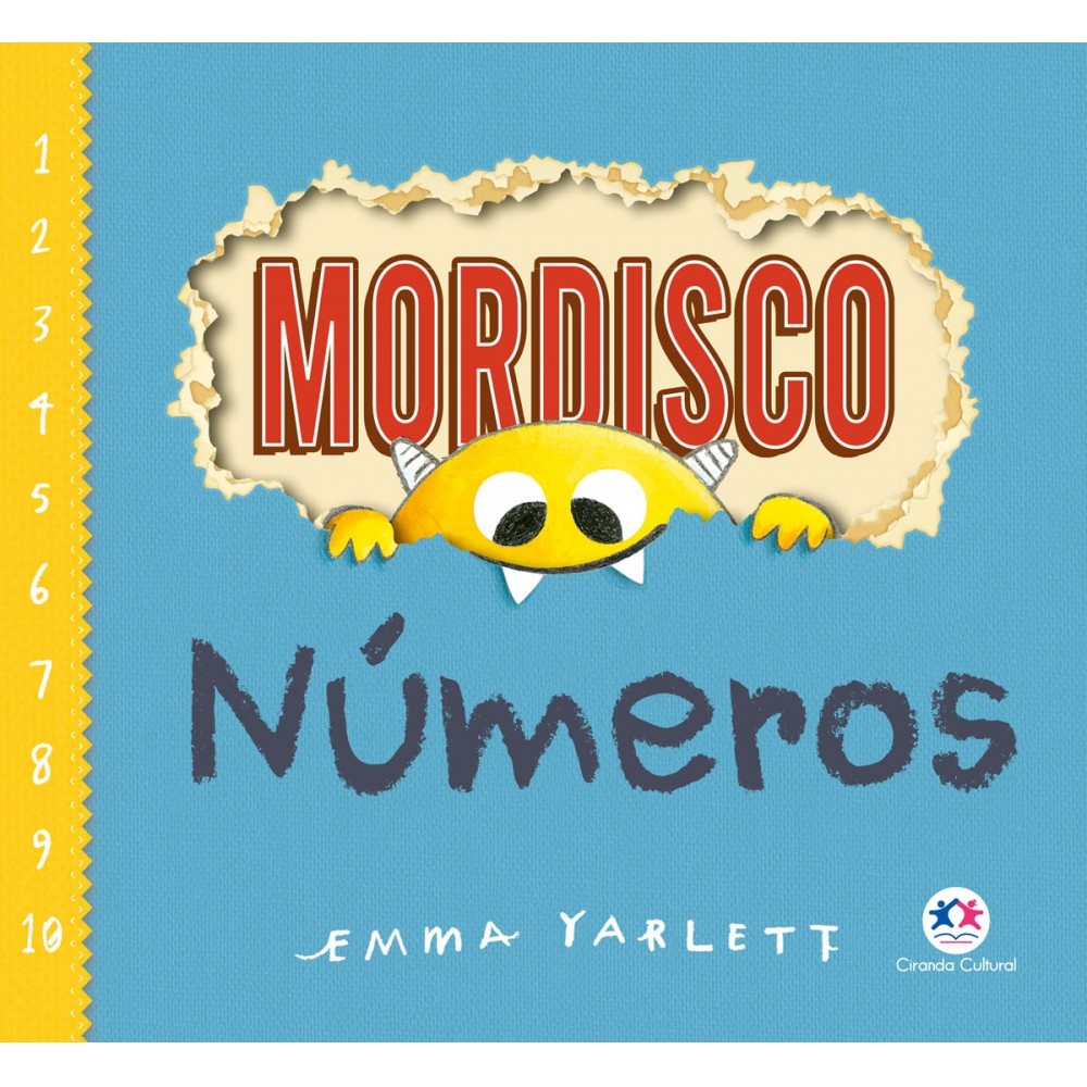 Livro Capa dura Mordisco - Números
