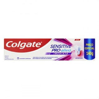 Creme Dental Colgate Sensitive Pro-Alívio Imediato Gengivas 140 g