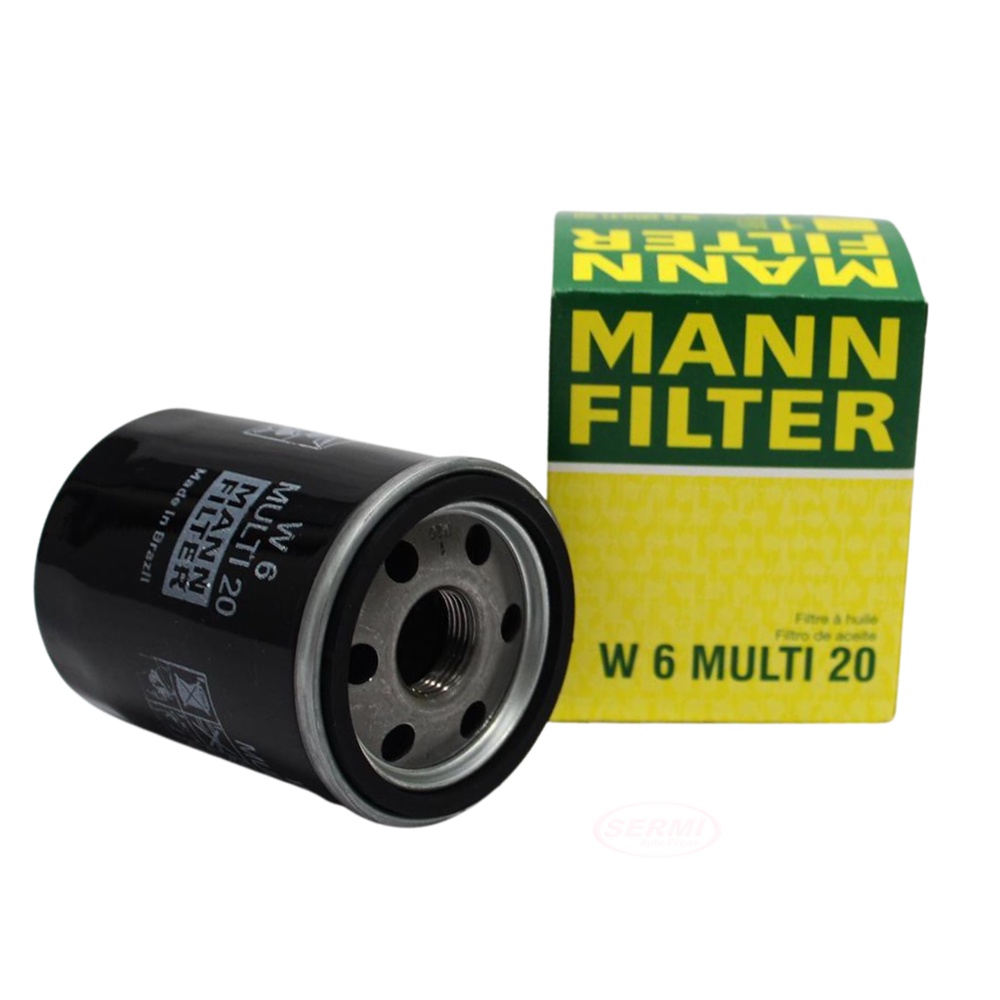 Filtro Óleo Lubrificante Motor Fiat Fire Uno Palio Siena Strada Doblô Fiorino Grand Siena Idea Punto HONDA Civic City HR-V Fit W6MULTI20 Mann Filter em Oferta na Shopee