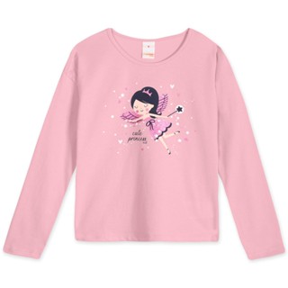 Blusa Primeiros Passos Menina Manga Longa Marisol Play Infantil