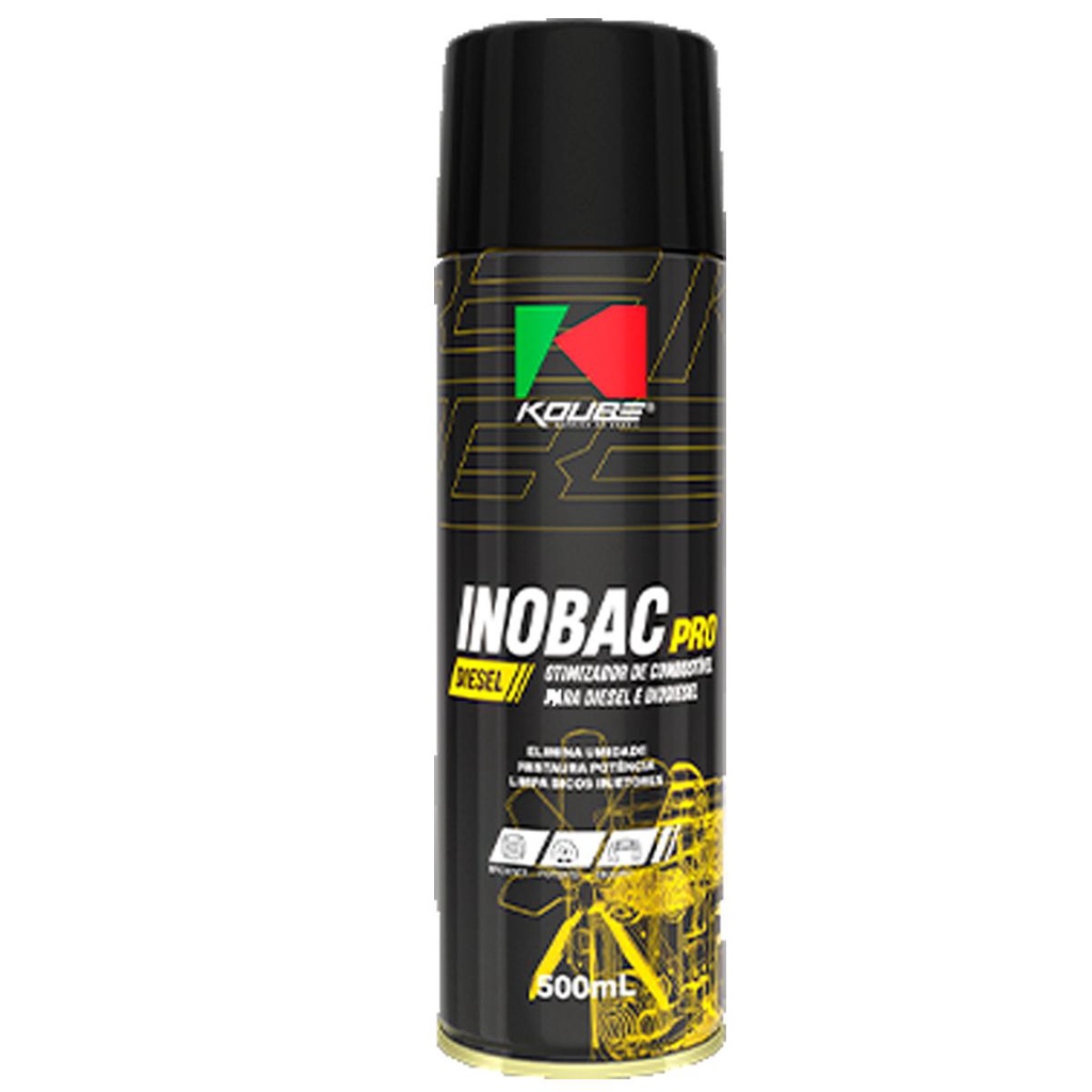 Inobac Aditivo Para Diesel Economia Combustível Limpa Bicos