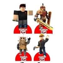 DECORAÇÃO ROBLOX - 04 DISPLAYS DE 20 CM MADEIRA MDF 3MM