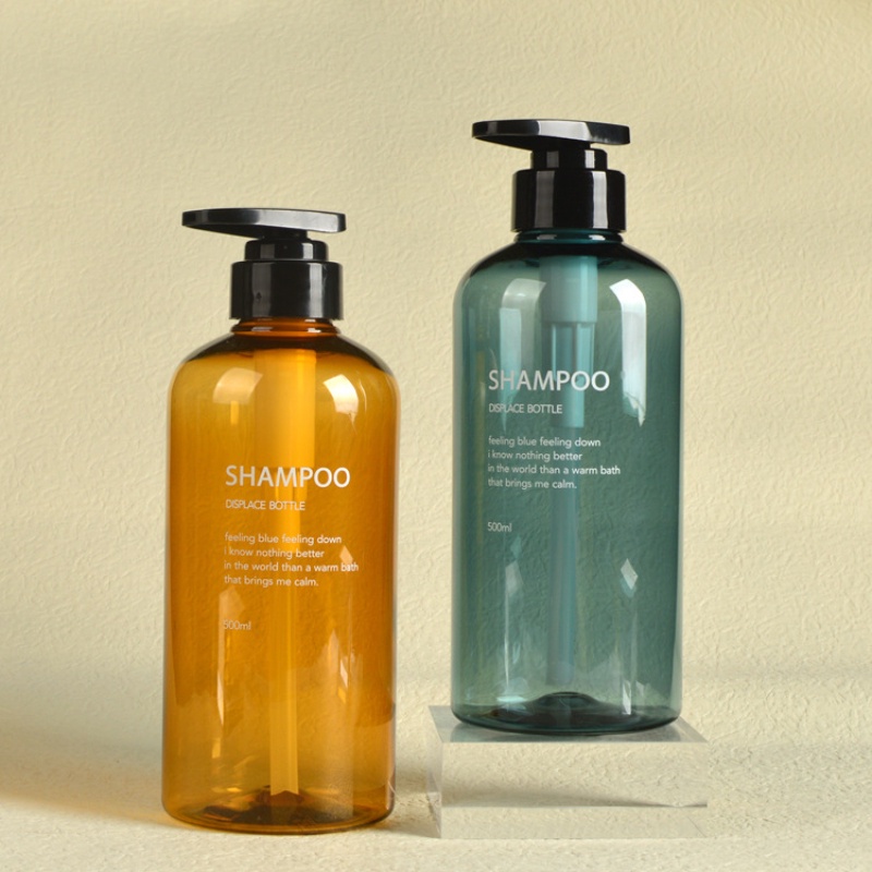 POSSBAY Garrafa Recarregável 500ml Dispensador De Sabão Bomba De Chuveiro/Shampoo Sub-Engarrafamento Banheiro Substituin