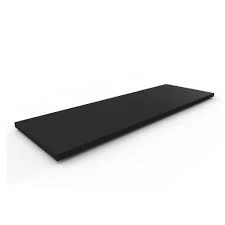 Prateleira em Mdf Preta de Parede 120x45 Madeira