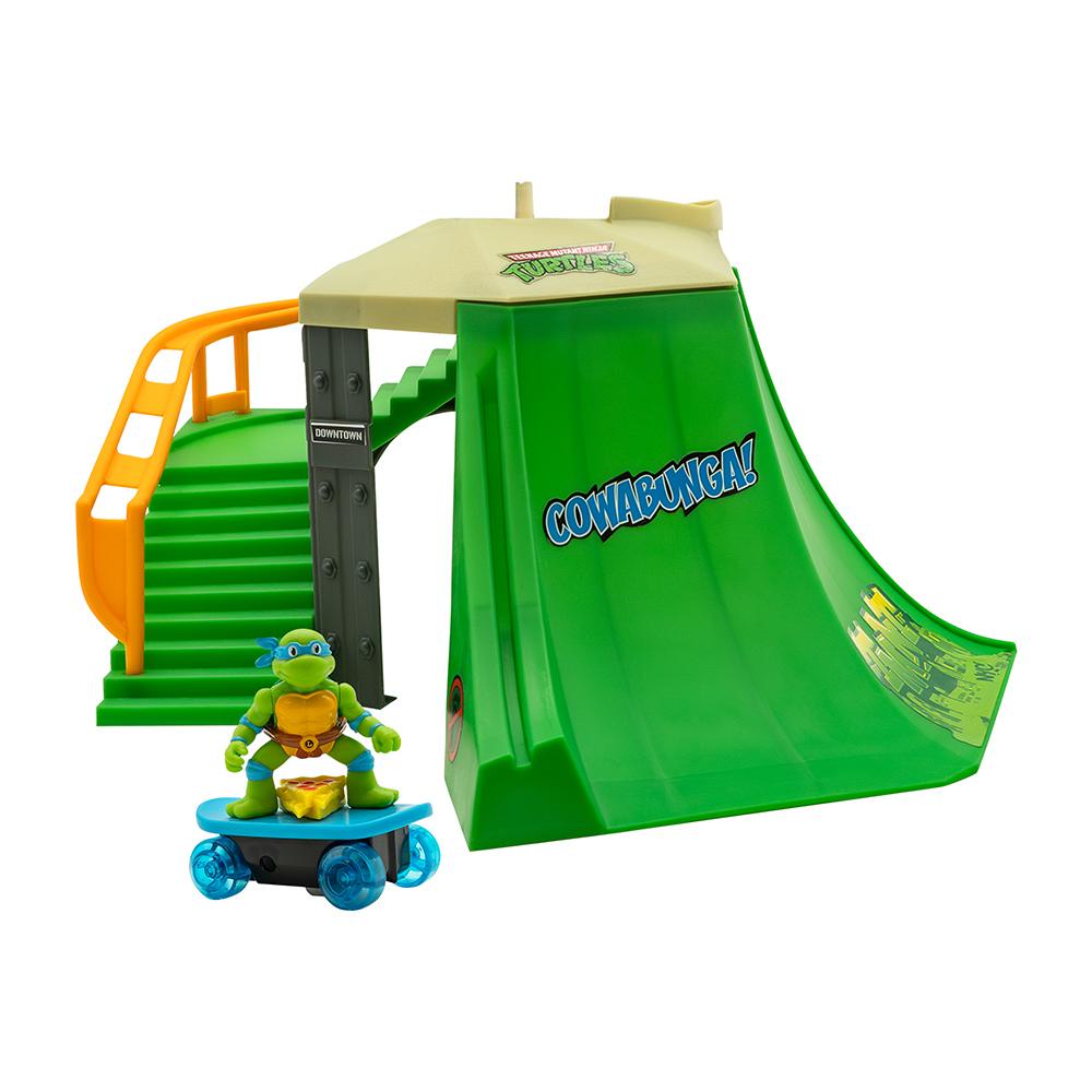 Tartarugas Ninja - Pista De Skate Mini Mayhem Playset - Hobbies & Collections