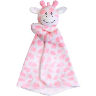 Naninha Girafinha Rosa Pano Macia Para Soninho 14422 - Buba em Oferta na Shopee