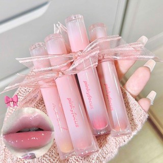 Pinkyfocus Pink Lace Mirror Lip Glaze Hidratante Nature Batom Brilho Labial