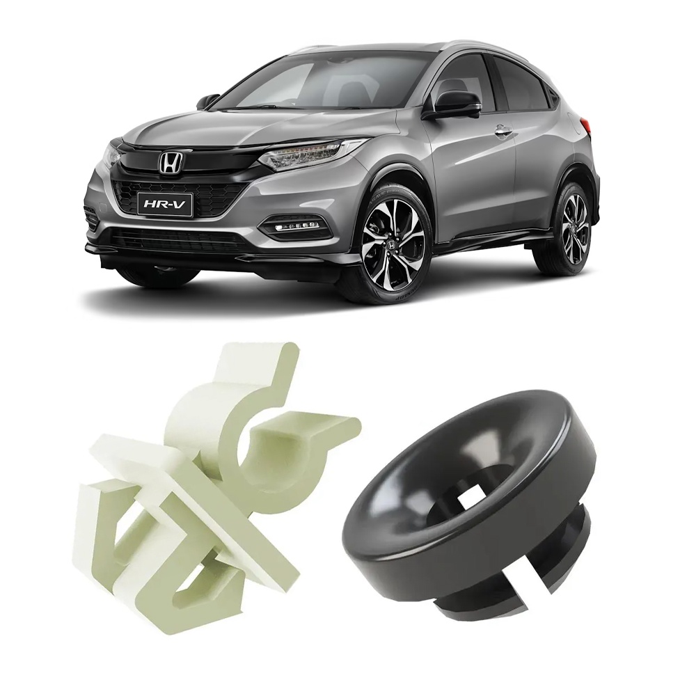 Kit Grampo Vareta Haste Capô HRV 2016 2017 2018 2019 2020