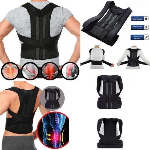 Corretor Postura cinta POSTURAL Para Coluna Corrigir Postura Protetor Lombar Corretor Postural  Masculino Feminino