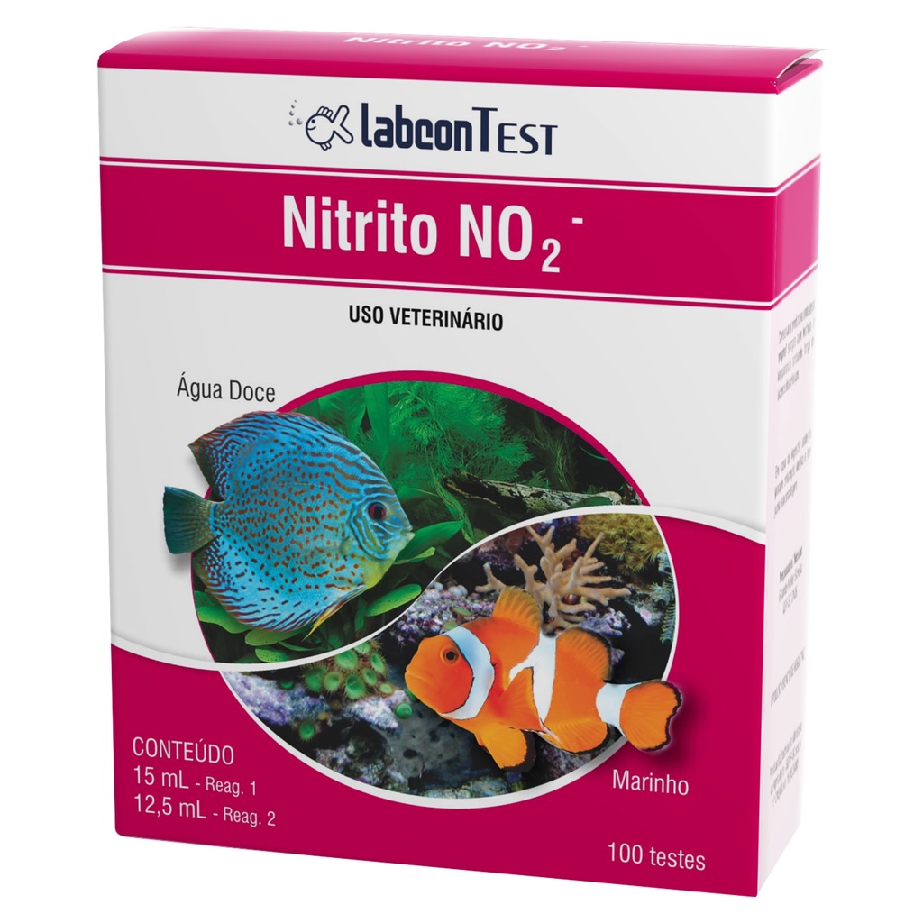 LABCON TEST NITRITO NO2 - 100 TESTES
