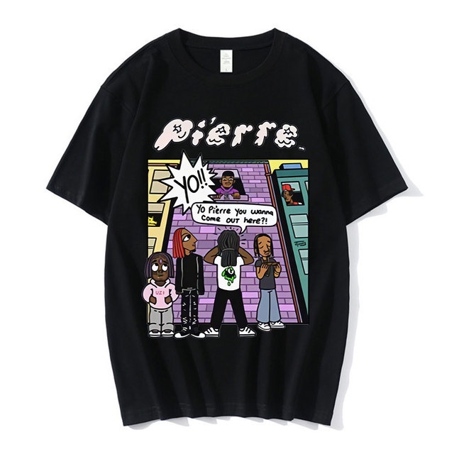 Camiseta Pierre Animação Desenho Rapper Moda Streetwear