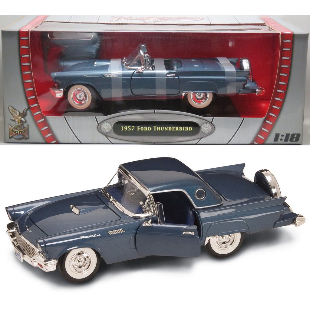 1957 Ford Thunderbird - Road Signature Collection 1/18 - Yat Ming