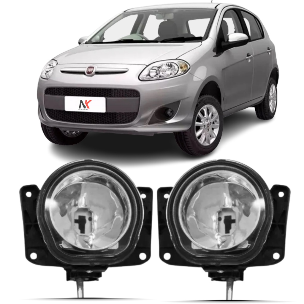 Par Farol Milha Palio G5 2012 á 2018 Essence Attractive Sporting em Oferta na Shopee