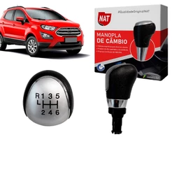Manopla de Câmbio Ford Ecosport 2013 Até 2019 C/ 6 Marchas