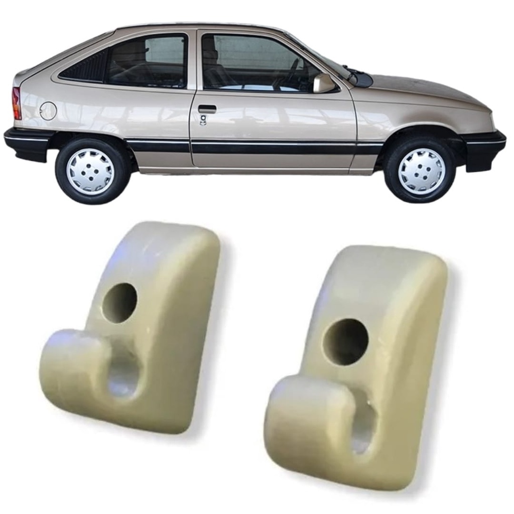 SUPORTE DO QUEBRA SOL GM MONZA KADETT CHEVETTE CINZA