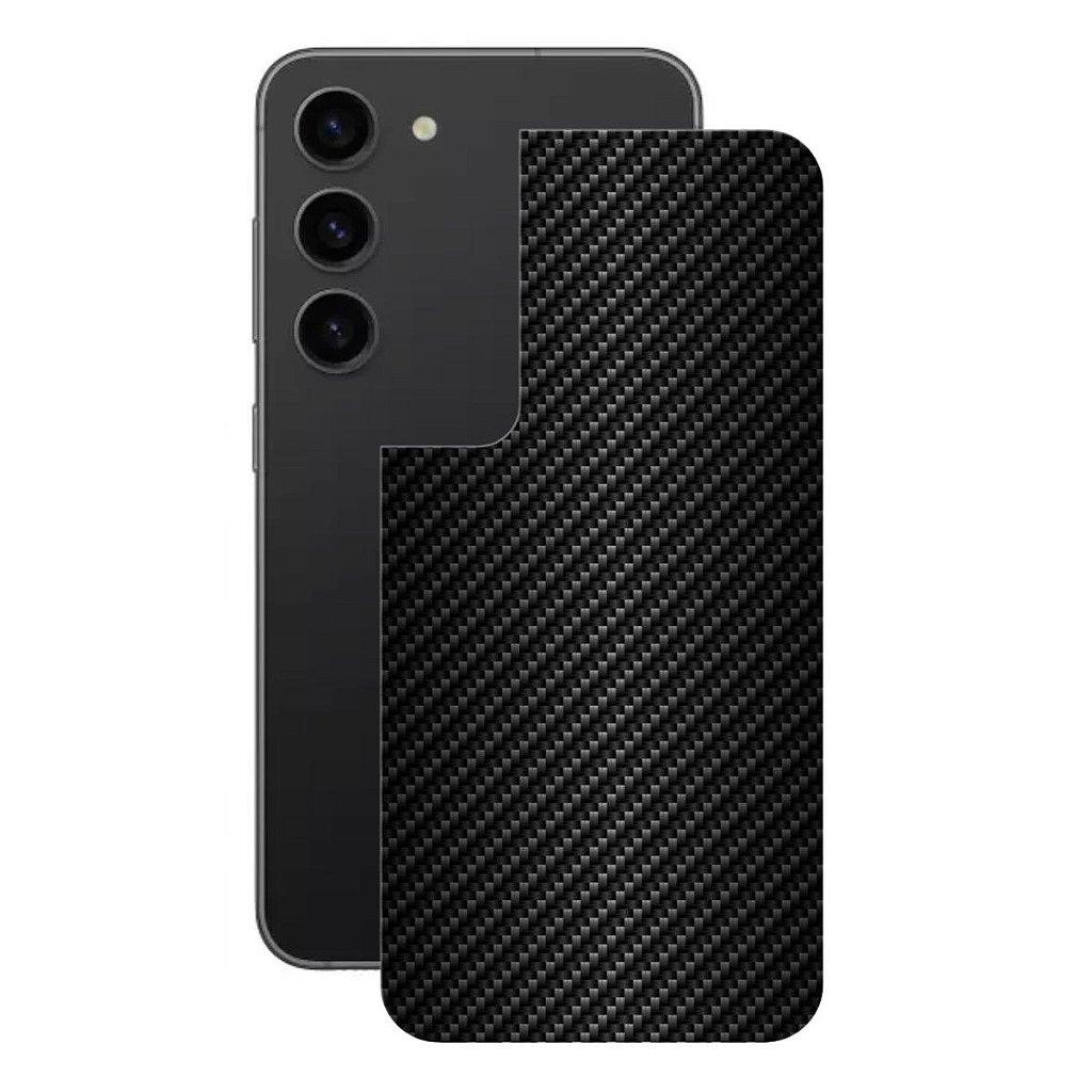 Película para Samsung Galaxy S23 - Traseira de Fibra de Carbono Preta - Gshield em Oferta na Shopee