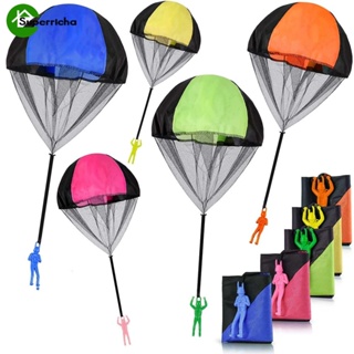 Pára-Quedas De Alta Qualidade Para Crianças Lançadas À Mão/Praia Quadrada Interessante Brinquedos Educativos Ao Ar Livre/Soldados Multicoloridos em Oferta na Shopee