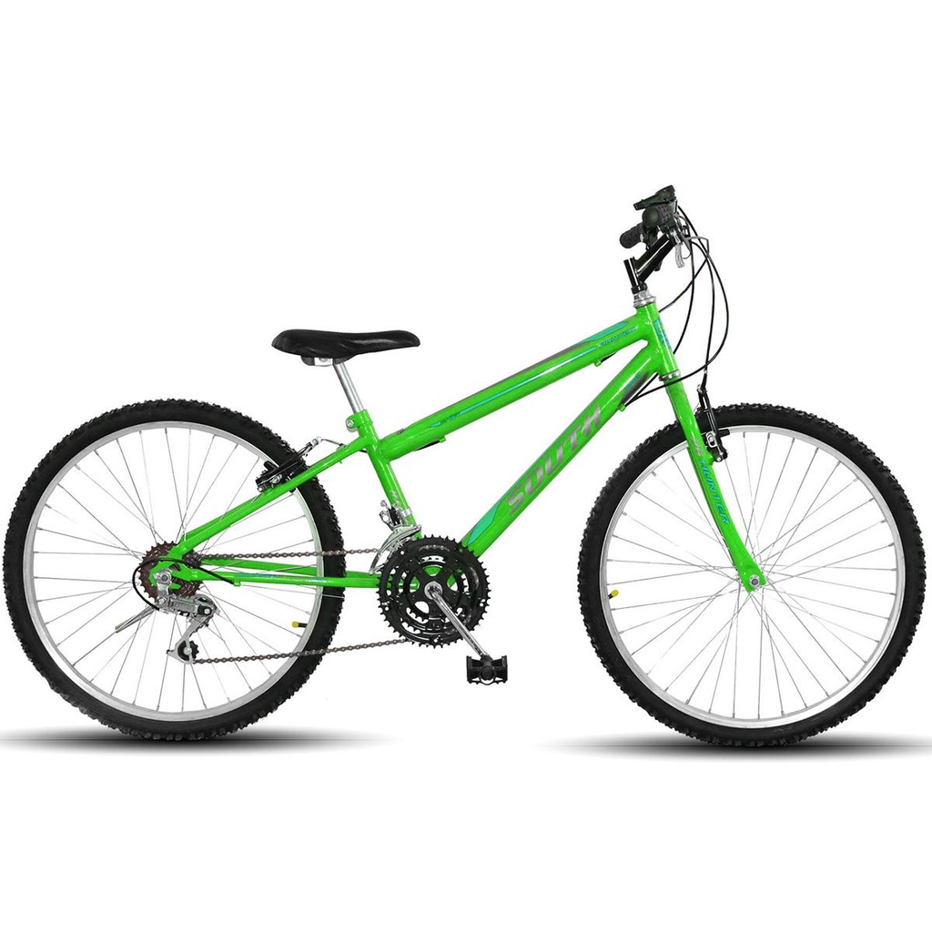 Bicicleta Aro 24 South 18 marchas Freio V-brake