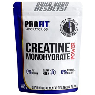 Creatina Monohydrate Power 300gr Refil Profit Labs
