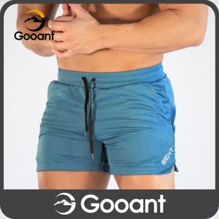 Gooant fitness shorts De Ginástica De Corrida Masculina Treinamento De Secagem Rápida Calça De Praia De 3 Pontos Com Renda