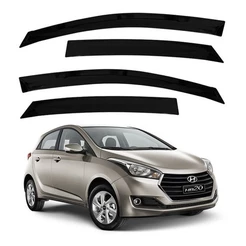 Calha de Chuva Defletor Slim Hyundai Hb20 Hatch 2013 a 2019 4 Portas Ecoflex