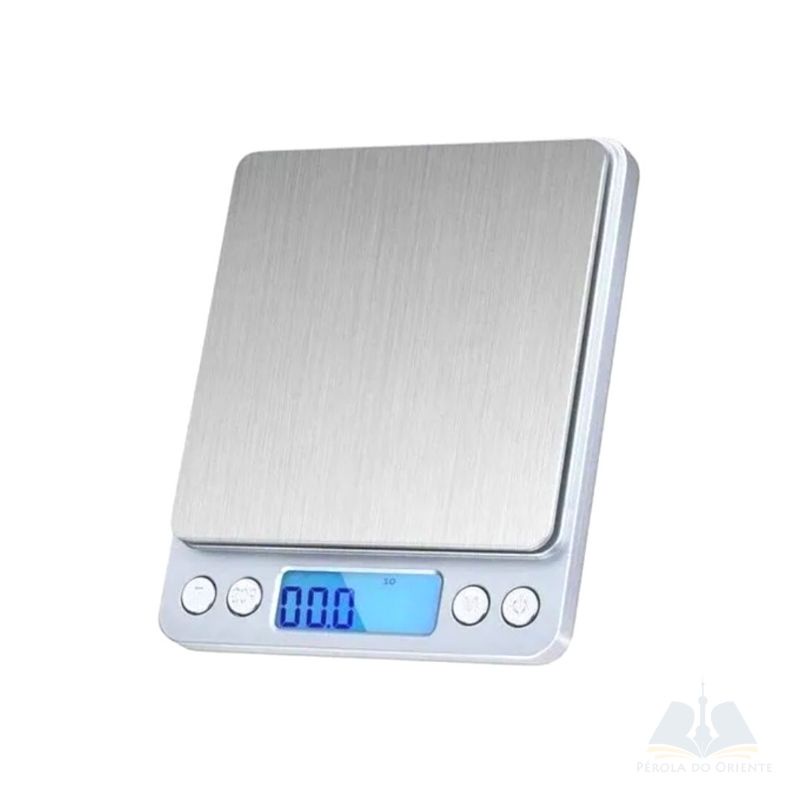 Mini Balança Digital de Cozinha Alta Precisão 0,1g até 2000g