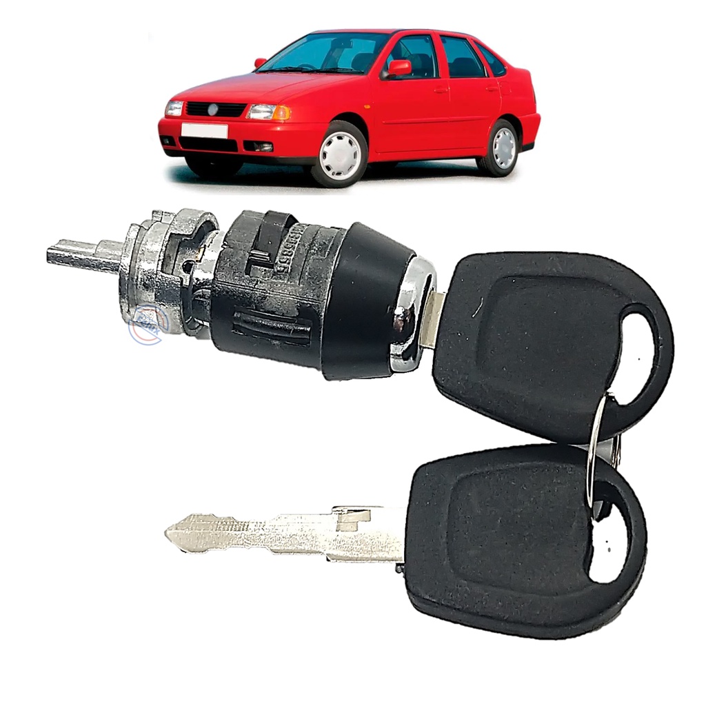 Cilindro Ignição e partida com chave Polo Classic 1996-2002