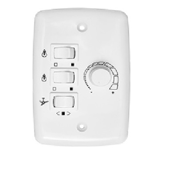 Dimmer rotativo 4x2 2 interruptor trio sem capacitor