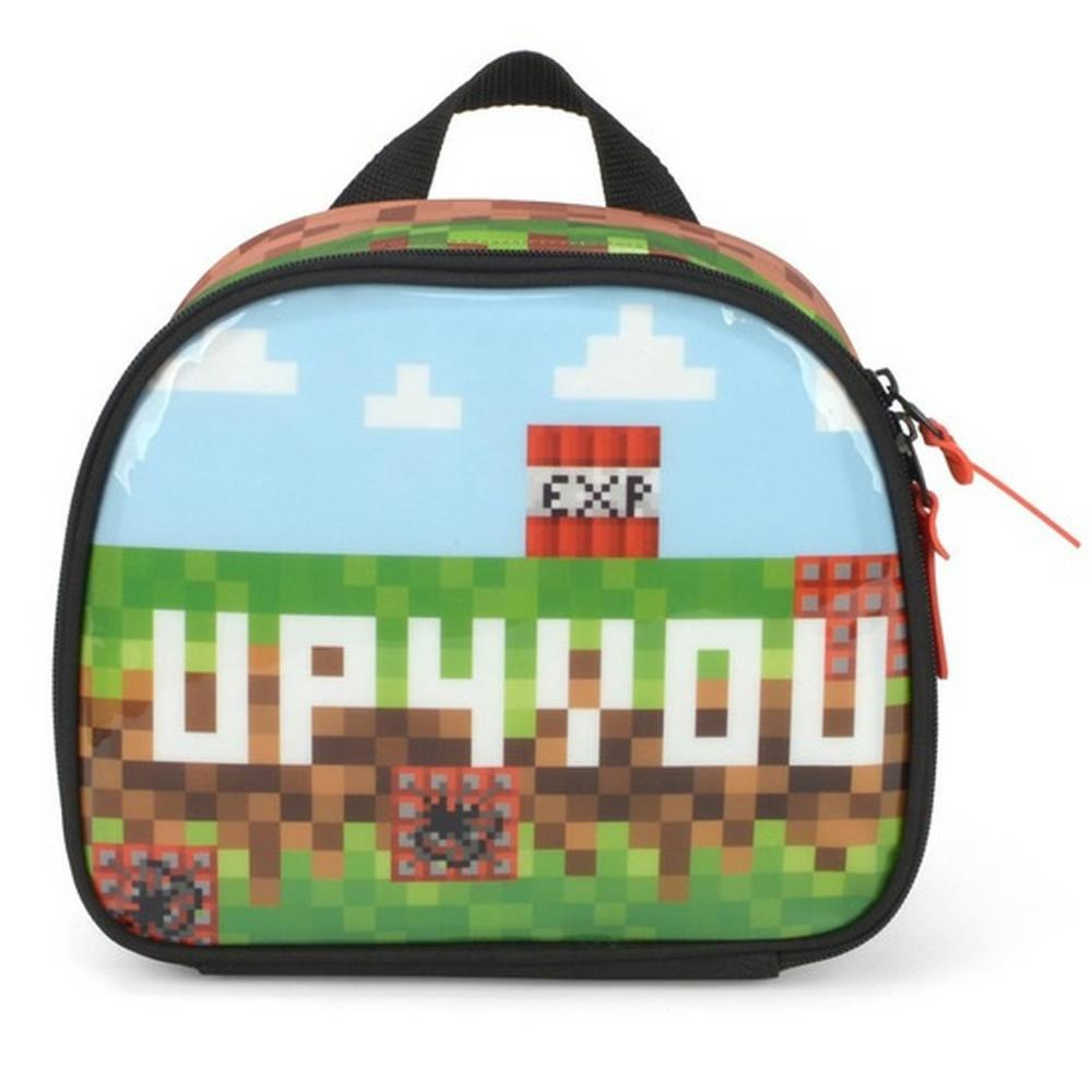 Lancheira Infantil Up4you Pixel Luxcel LA37763 em Oferta na Shopee