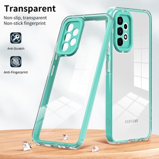 Capa Transparente À Prova De Choque Para Samsung Galaxy A51 A71 A32 4G A52 A52s A72 A13 Lite A04 A04e M14 Airbag
