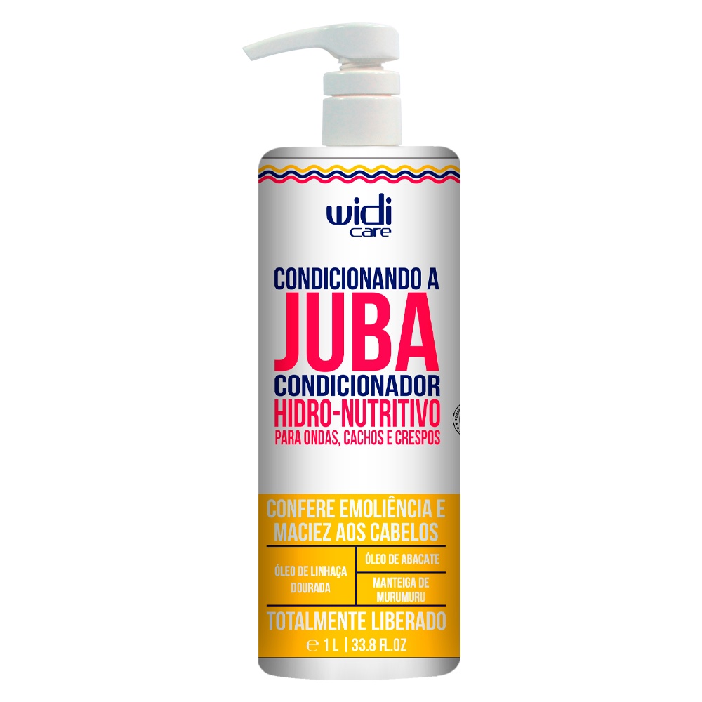 Condicionando a Juba Condicionador Hidro-Nutritivo - Widi Care - 1 L