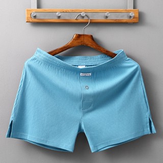 Calça de algodão esticada com flecha roscada Roupa íntima masculina de algodão esticada Confortável Calça Boxer de tamanho grande Boxer Pajama Calça de tamanho grande Meninos de calção 1052-JJK