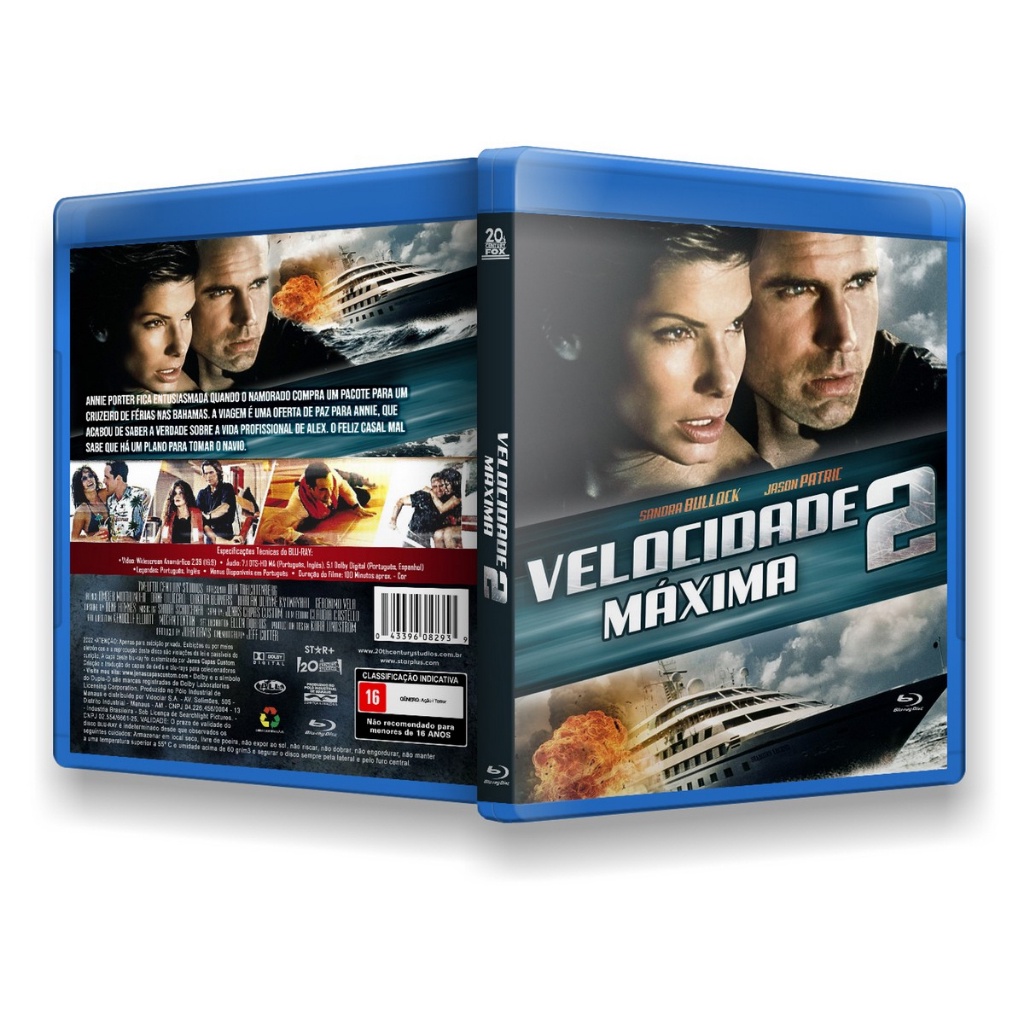Blu-ray: Velocidade Máxima 2 DUB/LEG [PERSONALIZADO]