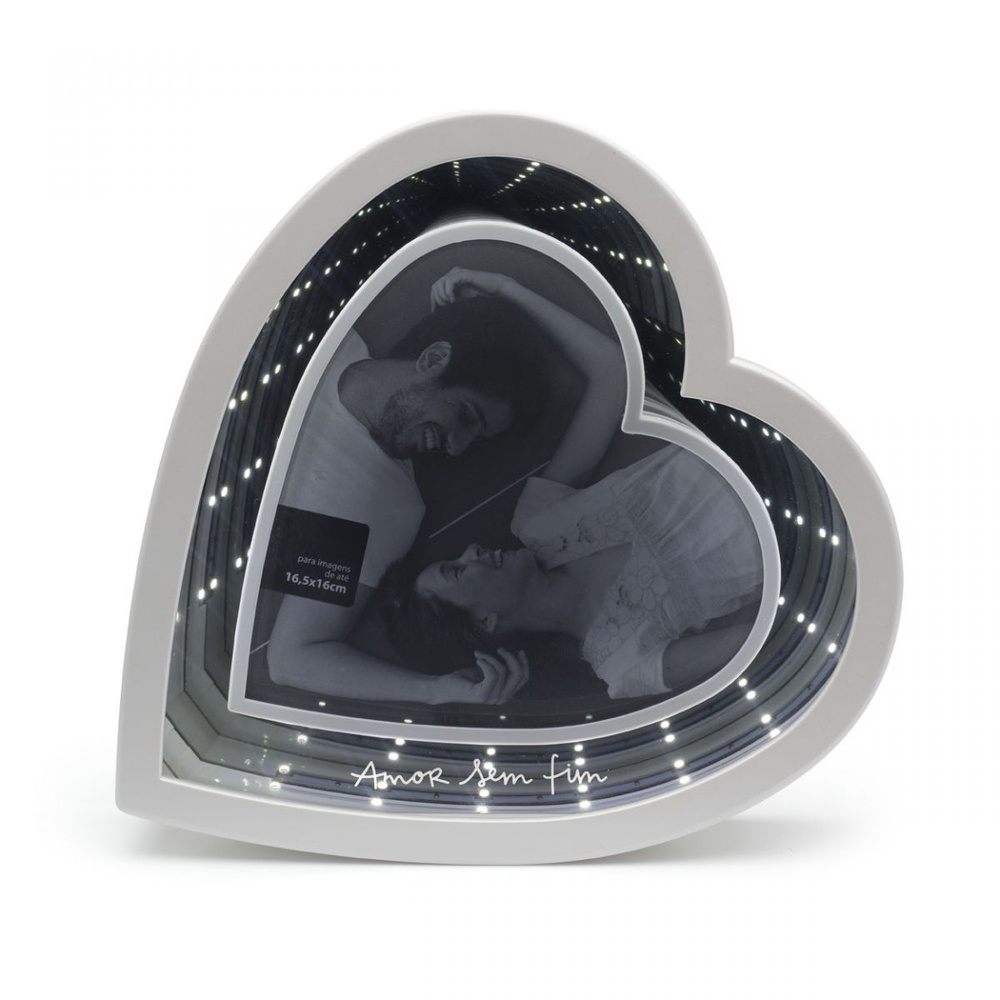 Porta retrato led infinito amor - Imaginarium