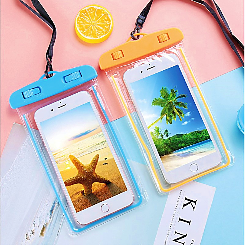 Capa Bolsa A Prova D'água Impermeável Universal Para Celular