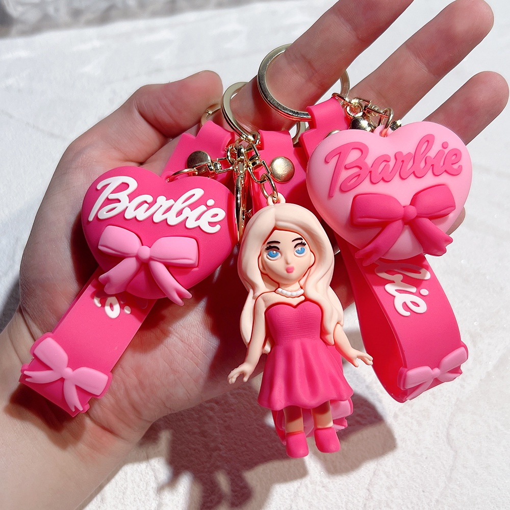 Porta-Chaves Barbie Doll Pendant Saco De Boneca Pingente Filme em Oferta na Shopee
