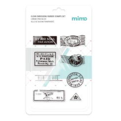 Carimbo para Relevo - Selos de Cartas - Mimo - 11 x 16 cm