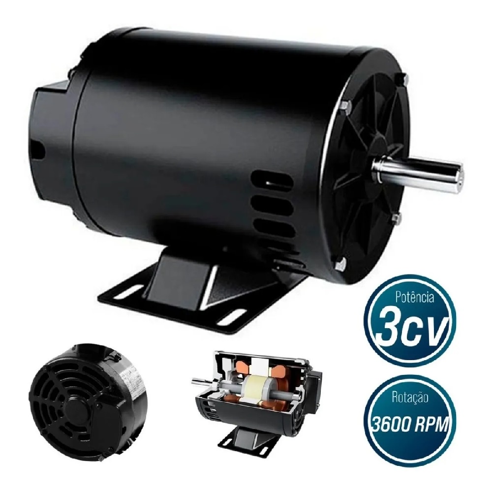 MOTOR ALTA TRIFASICO 01,00CV ABERTO - IE.3 M821810B00