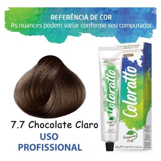 Coloração Permanente Sem Amônia Nº 7.7 Nova Coloratto 60g