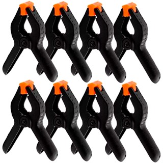 Kit Com 08 Grampos Pregador Multiuso Plastico Sargento