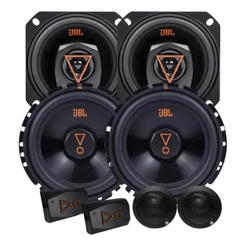 Kit 2 Vias 6 JBL 62VMS80 160W + Par Alto Falantes 4 Triaxiais JBL 4TRMS80 160W