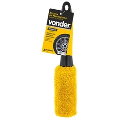 Escova Para Limpeza De Rodas Microfibra Retangular Vonder