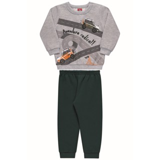 Conjunto Moletom Bebê Bee Loop