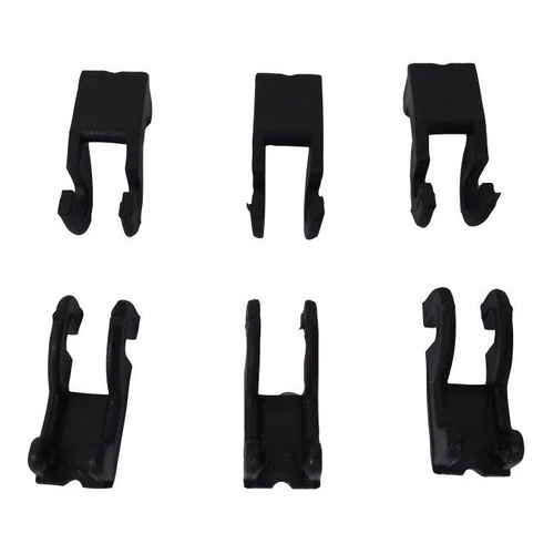 Kit 6 Garras Plásticas P/ Grades Ventilador Arge E Loren Sid