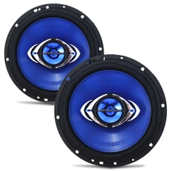 Alto Falante 6 Polegadas Hurricane 130w Rms CM6 Quadriaxial 4 Ohms Bobina Simples 260w Pico Par