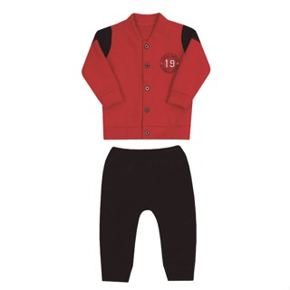 Conjunto Masculino Casaco Rugby Com Calça Le Bhua Lb210