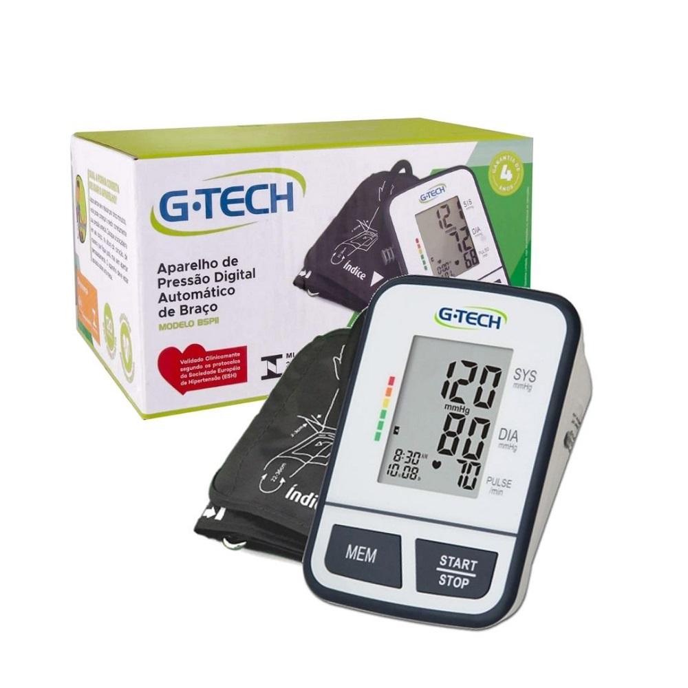 Aparelho de pressão arterial digital de braço G-Tech BSP11 em Oferta na Shopee