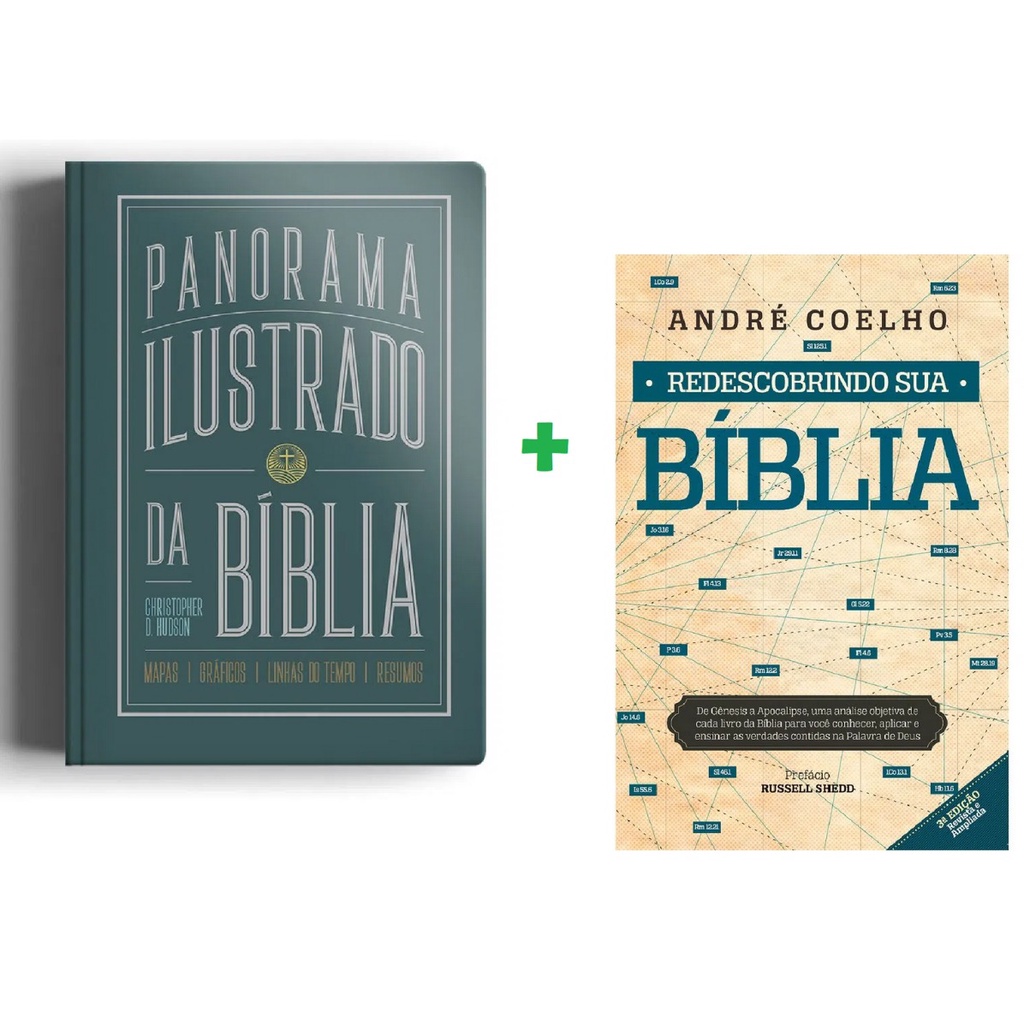 Kit Panorama Ilustrado da Bíblia + Redescobrindo sua Bíblia | Editora Geográfica